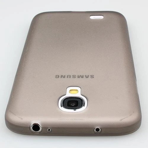 Samsung i9500 Galaxy S4 Süper Slim Kılıf 0.3 mm - Gri - Resim 7