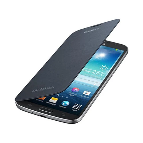 Samsung i9200 Galaxy Mega Flip Cover Orjinal Kılıf - Siyah EF-FI920BBEGWW