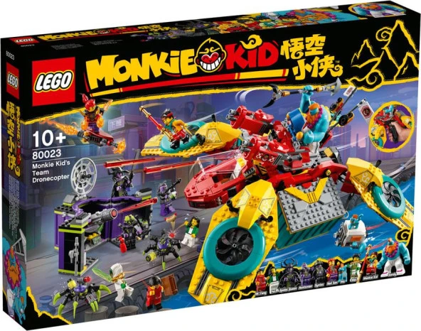 LEGO Monkie Kid 80023 Monkie Kid's Team Dronecopter