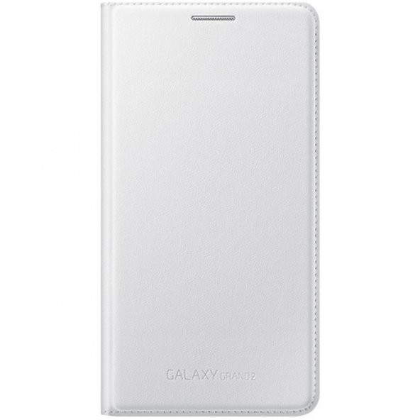 Samsung G7100 Galaxy Grand 2 Flip Wallet Orjinal Kılıf Beyaz EF-WG710BWEGWW (Outlet)
