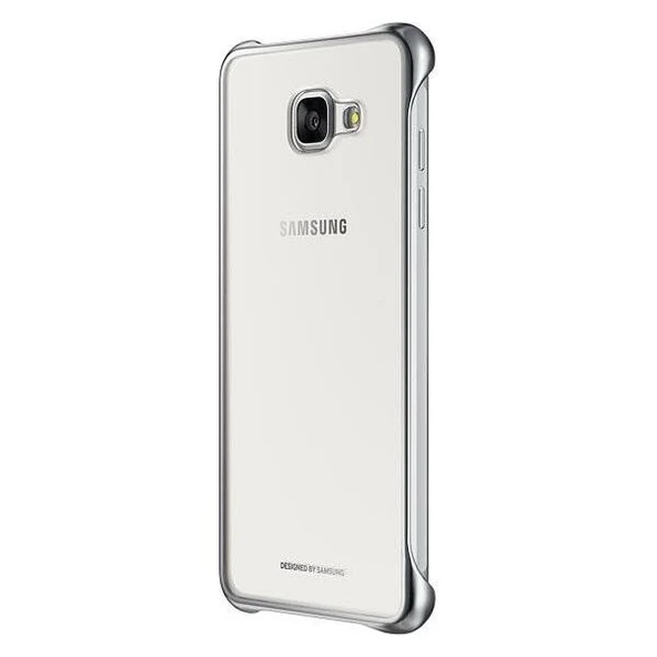 Samsung A510F Galaxy A5 (2016) Clear Back Cover Orjinal Kılıf - Gümüş EF-QA510CSEGWW(Outlet) - Resim 4