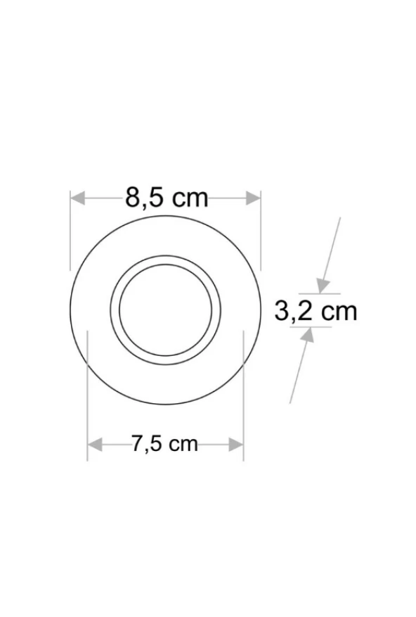 3 ADET CATA CT 5041 Siyah Spot Kasa - Resim 3