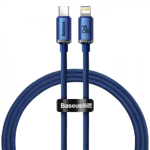 Baseus 20W 1.2metre Type C To Iphone Lightning Ultra Hızlı Şarj ve Data Kablosu,Akım Korumalı Kablo - 6