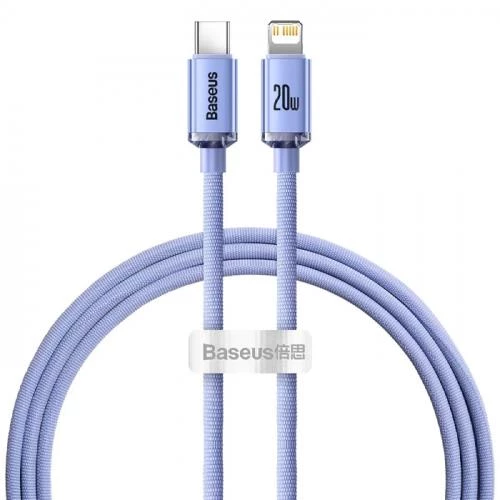 Baseus 20W 1.2metre Type C To Iphone Lightning Ultra Hızlı Şarj ve Data Kablosu,Akım Korumalı Kablo - 11