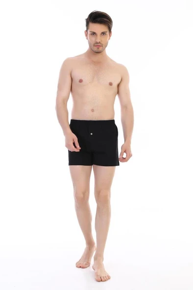 Çift Kaplan Erkek Pamuklu Penye Boxer 805 - 2