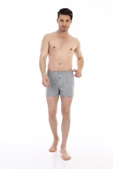 Çift Kaplan Erkek Pamuklu Penye Boxer 805 - 4