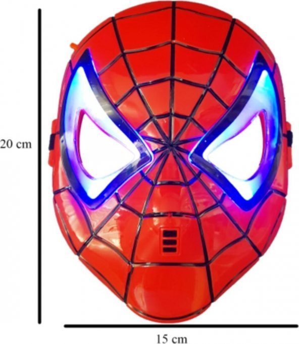 Örümcek Adam Spiderman Işıklı Maske ve Batman Maske - 2