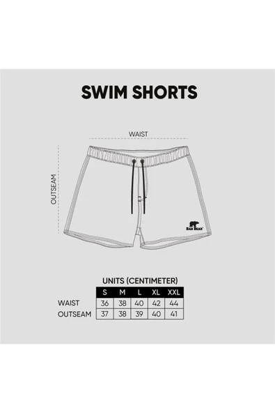 Bad Bear 21.01.09.001-C13 Backroll Erkek Deniz Şortu - 3