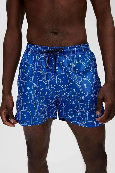 Bad Bear 21.01.09.011-C16 Whacabear Erkek Deniz Şortu - 4