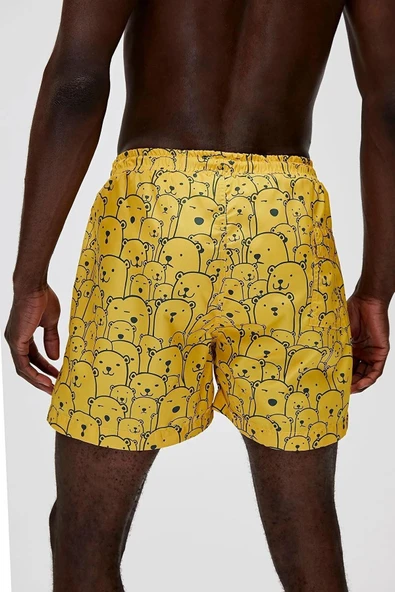 Bad Bear 21.01.09.011-C25 Whacabear Erkek Deniz Şortu - 4