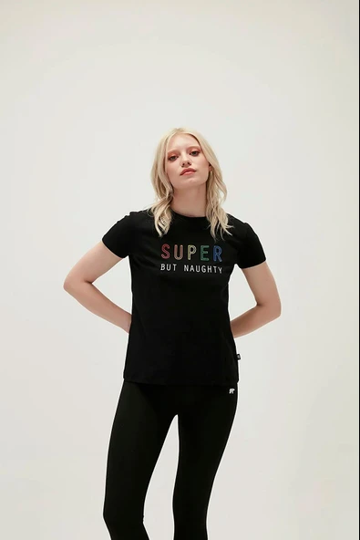 Bad Bear 21.03.07.009-C01 Super Tee Kadın Tişört