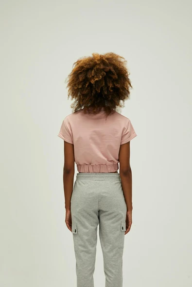 Bad Bear 21.03.12.001-C39 Emma Crop Kadın Sweatshirt - Resim 7