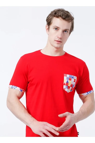 Bad Bear 22.01.07.020-C54 Flag Pocket Erkek T-Shirt