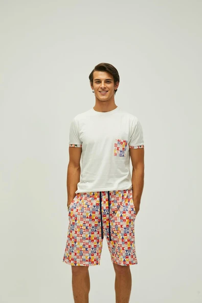 Bad Bear 22.01.07.020-C04 Flag Pocket Erkek Tişört - Resim 5