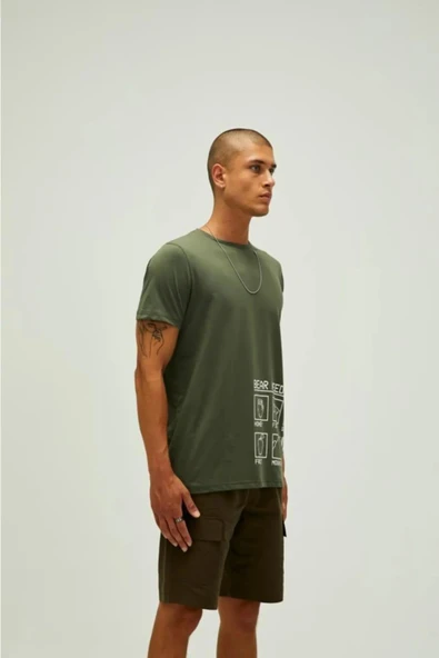 Bad Bear 22.01.07.016-C70 Bear Needs Erkek T-Shirt - 3