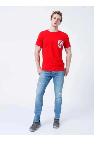 Bad Bear 22.01.07.020-C54 Flag Pocket Erkek T-Shirt - 5