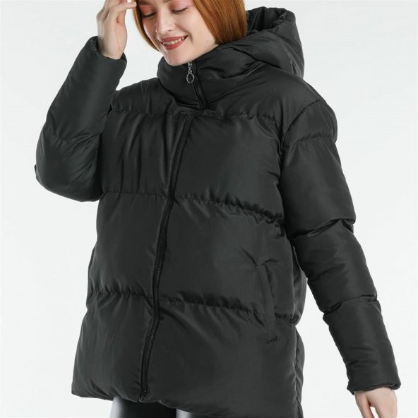 Bayan yeni model Şişme Kaban 445477 - 3