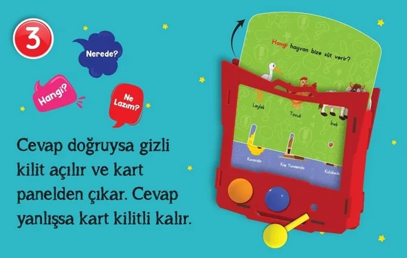 Y.Z. 16-24 Ay Konuşma ve Dikkati Geliştiren Cırt Cırtlı Etkinlik Kitabım ve 16-36 Ay Konuşturan Oyuncak İkili Seti - 10