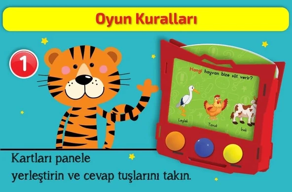 Y.Z. 16-24 Ay Konuşma ve Dikkati Geliştiren Cırt Cırtlı Etkinlik Kitabım ve 16-36 Ay Konuşturan Oyuncak İkili Seti - 8