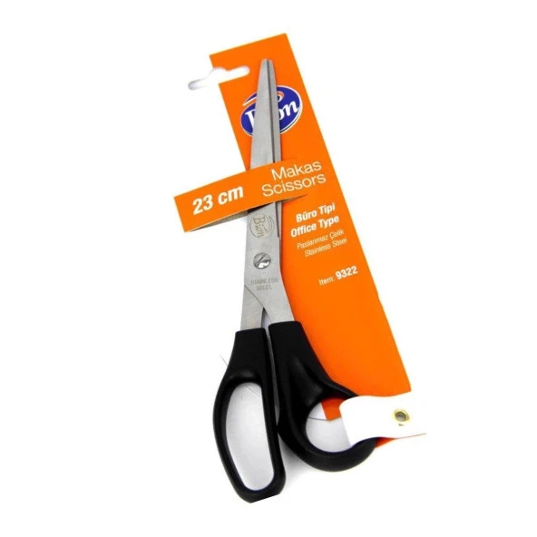 Bion Büro Makası 23 CM Ofis Makası (12 Li Paket) - 1