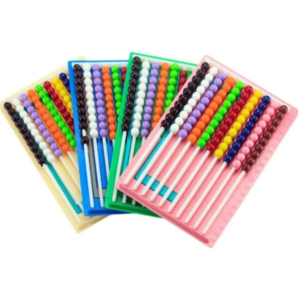 Yıldızlar Mishap (Abaküs) Lüks Raylı Abaküs (12 Li Paket)