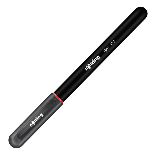 Rotring Jel Kalem 0.7 MM Siyah Jel Kalem (12 Li Paket) - Resim 2