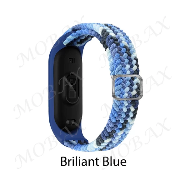 Xiaomi Mi Band 7 Kordon Tokalı Örgü Kordon - 6