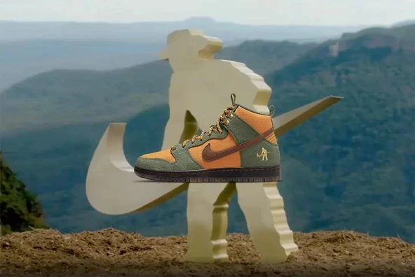 Nike SB Dunk High Pro QS DO6119-300 Kadın Sneaker Spor Ayakkabı - 6