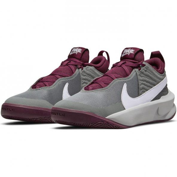 Nike Team Hustle D 10 CW6735-007 Çocuk Basketbol Ayakkabısı - 2