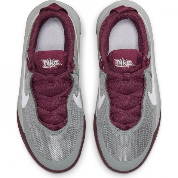 Nike Team Hustle D 10 CW6735-007 Çocuk Basketbol Ayakkabısı - 4
