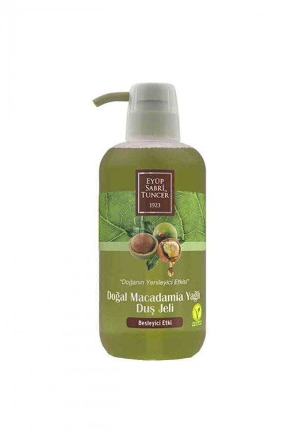 Doğal Macadamia Yağlı Duş Jeli 600 ml