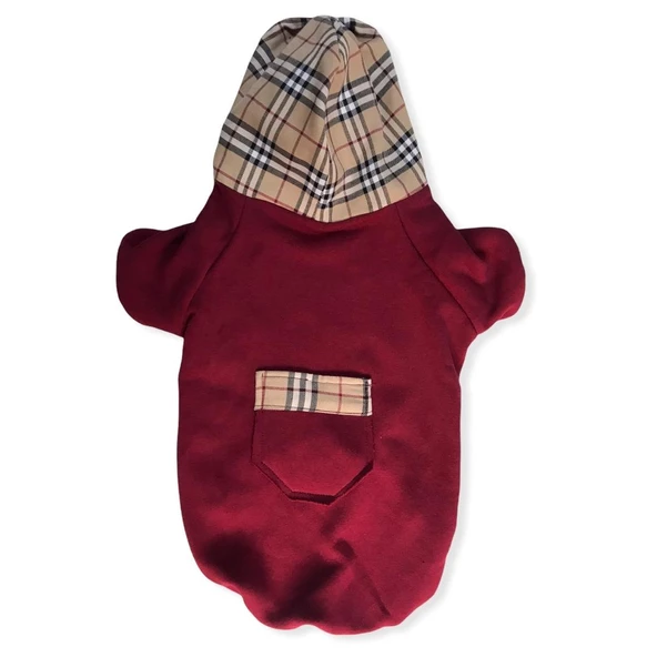 Bb Limited Bordo Duo Kapşonlu Kedi Sweatshirt - 6