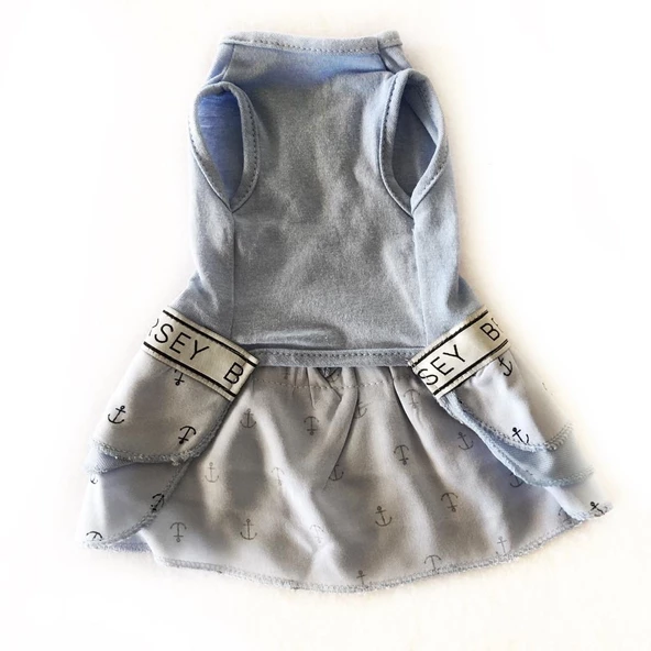 Blue Hersey Beck Kedi Elbisesi Kedi Kıyafeti - Resim 6