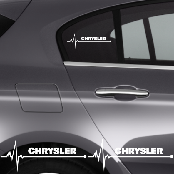 Chrysler Concorde Ritim Oto Sticker (2 Adet)