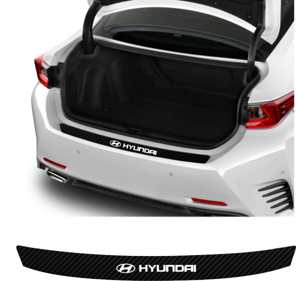 Hyundai Bayon Arka Tampon Bagaj Koruyucu Sticker