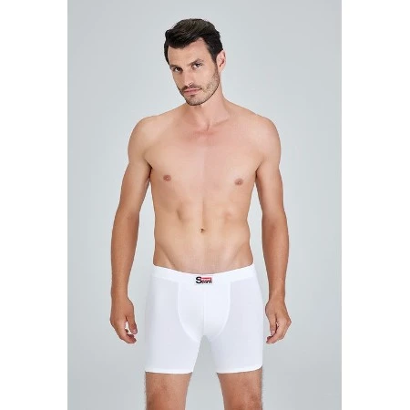 2 li Paket Kom Arsenal Erkek Şort Boxer - Resim 3