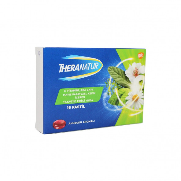 Theranatur 16 Pastil - Ahududu Aromalı T16skt;05/2026