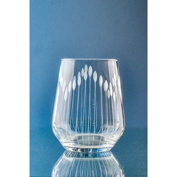 Decocia Kazaan 6 Adet Su ve Meşrubat Bardağı 425cc Vega Desenli - Resim 3