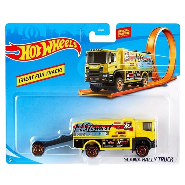 Hot Wheels Kamyonlar - Scania Rally Truck