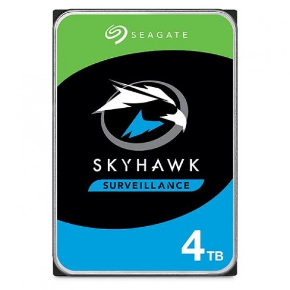 Seagate 4TB Skyhawk RV ST4000VX016 3.5" 5900Rpm 256MB 7x24 Güvenlik Hdd (Resmi Distribitör Ürünü) - 1