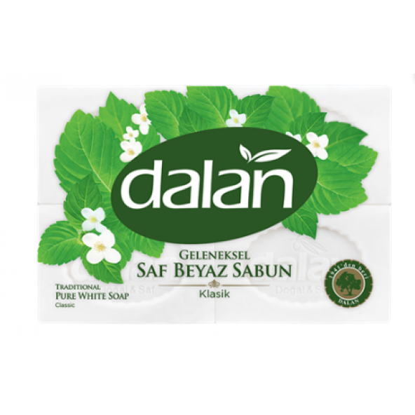 Dalan Geleneksel Saf Beyaz Sabun Klasik 4'Lü Paket