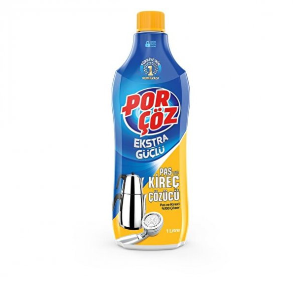 Porçöz Kireç Çözücü 1Lt  x  18 Adet - 1
