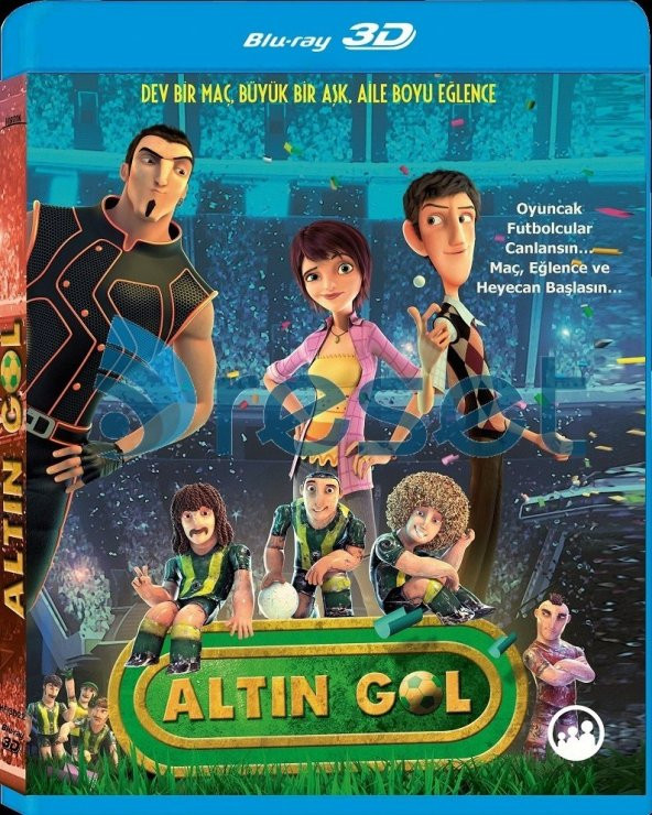 Metegol - Altın Gol 3D Blu-Ray