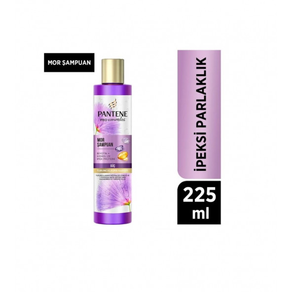 Pantene Pro-V İpeksi Parlaklık Mor Şampuan 225 ML