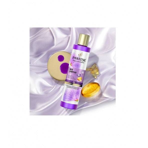 Pantene Pro-V İpeksi Parlaklık Mor Şampuan 225 ML - 3