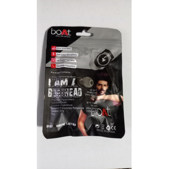 ASLANTİC BOAT KULAKİÇİ KABLOLU KULAKLIK