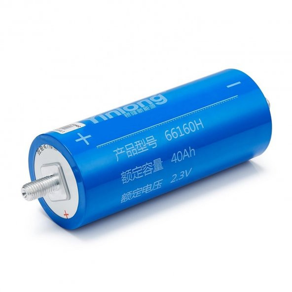 LTO TİTANAT BATARYA 2.3V 40A LİTYUM YINLONG LTO66160H - 1