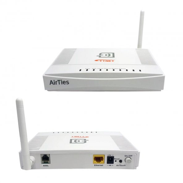 MODEM ROUTER 1 PORT 150 MBPS ADSL2 TTNET AİRTİES RT-206V4