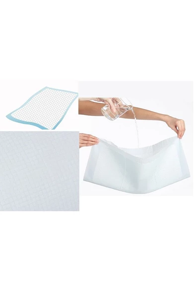 Yıkanabilir Kapitoneli Köpek Çiş Pedi - 90 X 60 Cm 5Li Paket