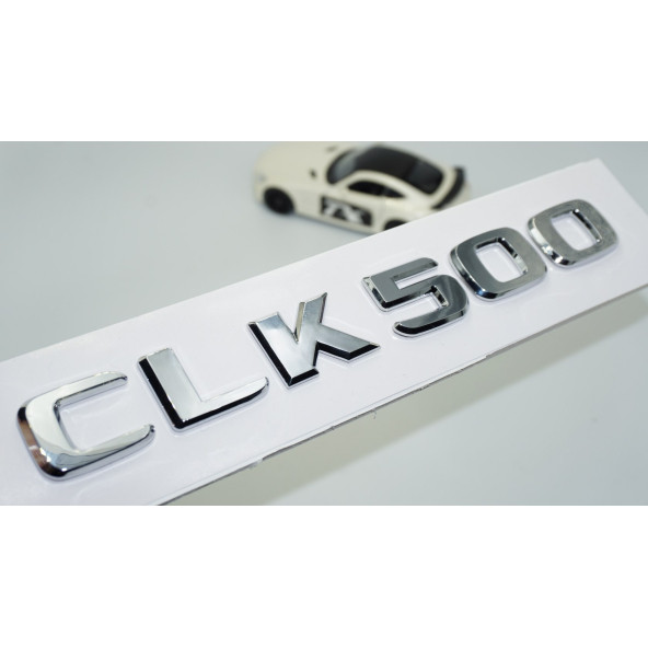 DK Tuning CLK500 Bagaj Krom ABS 3M 3D Yazı Logo Benz İle Uyumlu